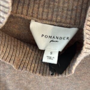 Pomander Women’s  Brown Sweater Dress
